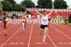 Senior girls 400 metres hurdles, English Schools Track and Field. Photo: David T. Hewitson/Sports for All Pics